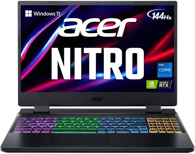 Acer Nitro 5 AN515-58-725A Gaming Laptop AN515-58-725A i7 Notebook RTX 3060 16GB - Image 1 of 4