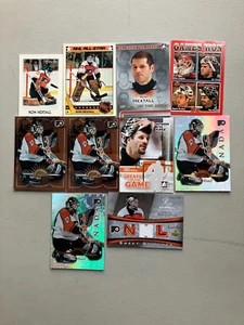 Ron Hextall Philadelphia Flyers 10 Card Lot-Jersey Card- All Star Sticker-++ - Picture 1 of 1