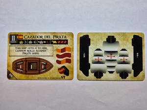 Wizkids Pirates CSG Cazador Del Pirata #076 UNCOMMON Unpunched Ship - Picture 1 of 2