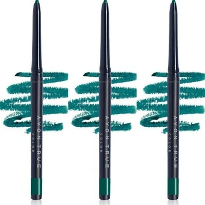 Avon True Color Glimmersticks Eyeliner  - Emerald 0.28 g / Set of 3 - Image 1 of 4