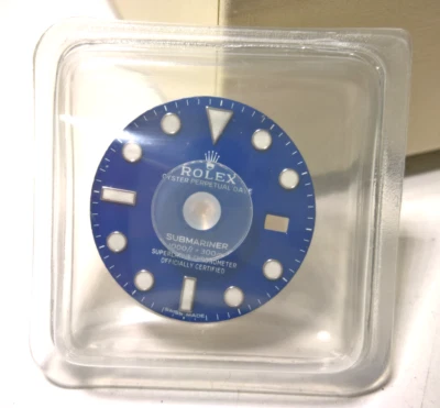 RARE ROLEX SUBMARINER 116619LB CHROMALIGHT SMURF DIAL NEW BLISTERED GENUINE 100% - Image 1 of 4