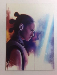 2017 TOPPS STAR WARS JOURNEY TO THE LAST JEDI REY CONTINUITY CARD #4 of 5 - Picture 1 of 2