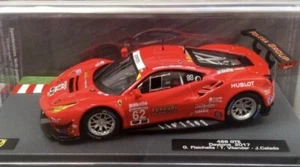 Ferrari 488 GTE Daytona 2017 die cast metal con teca trasparente - Foto 1 di 2