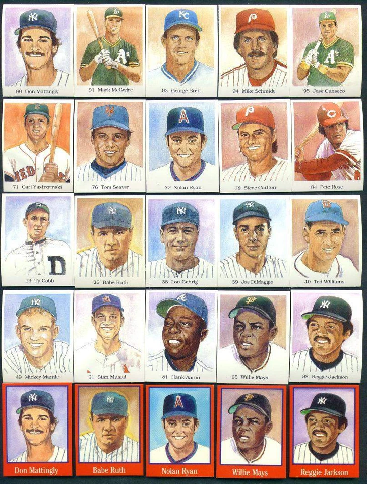 Babe Ruth 'Cover' 1990 Hall of Fame Sticker Book - Image 1 of 1