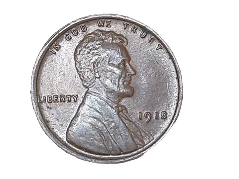 1918-P Philidephia Mint Lincoln Wheat One Cent Penny~High Grade ~ CHOICE BU Cover