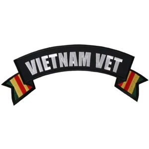 Parche Hot Leathers PPM2110 Vietnam Veterinario Banner 4" x 1" - Imagen 1 de 3