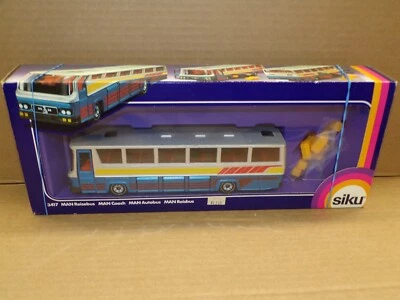 VINTAGE SIKU EUROBUILT # 3417 MAN REISEBUS / MAN COACH / BUS ~ N/M IN BOX ! - Image 1 of 4
