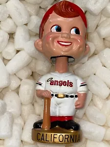 ⚾️ Bobblehead base dorada vintage California 1967 dedos de los pies Japón 1967 como nuevo - Imagen 1 de 7