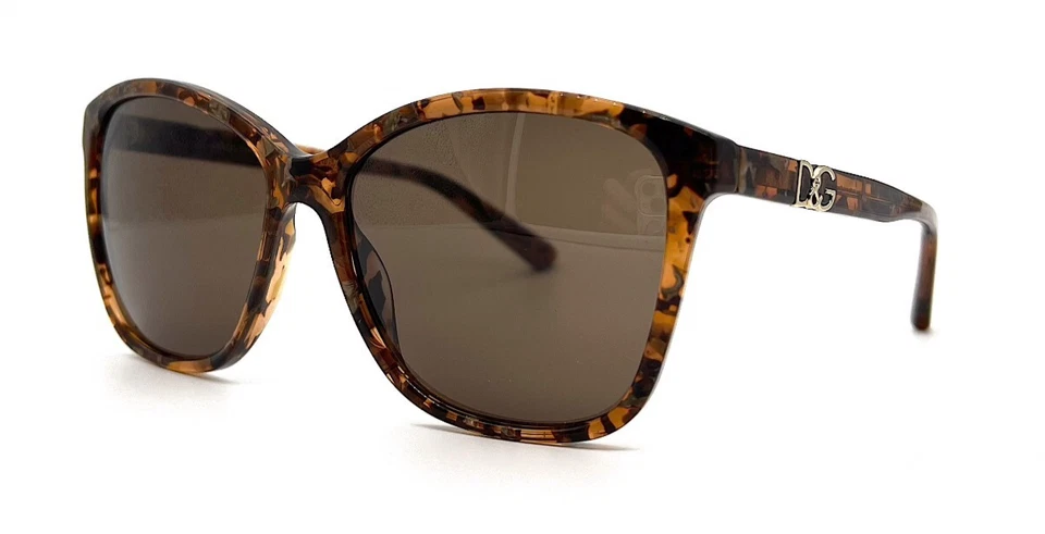 DOLCE & GABBANA DG4170P 2550/73 BROWN GRADIENT AUTHENTIC SUNGLASSES 57 - 16 - Image 1 of 4