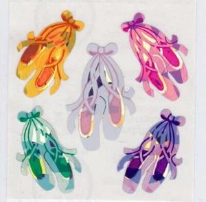 Pegatinas Sandylion SÚPER RARAS ZAPATILLAS BRILLANTES BAILARINA. F100 DIFÍCIL DE ENCONTRAR - Imagen 1 de 1