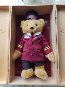 Eine Rarität! Hotel Sacher Wien Teddybär / Original in Holzkiste unbenutzt - Bild 1 von 11