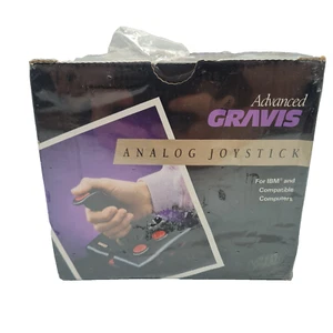 Gravis Advanced Analog Joystick Limited Edition Clear New Vintage 1991 for IBM - Picture 1 of 10