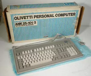 Tastiera PC computer 102 tasti vintage Olivetti ANK 25-102 / ANK 26-102 - Foto 1 di 21