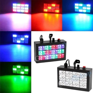 FARO LUCE STROBOSCOPICA 12 LED RGB FARETTO LUCI STROBO DISCOTECA - Afbeelding 1 van 1