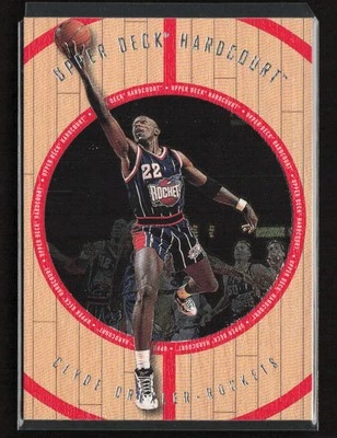 1998 Upper Deck Hardcourt #69 Clyde Drexler Houston Rockets Near Mint or Better - Image 1 of 2