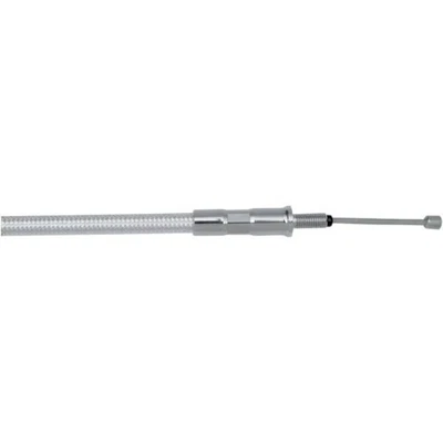 Magnum Polished Stainless Steel High Efficiency Braided Clutch Cable - 76 11/16i - Image 1 of 4