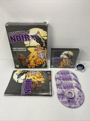 DISCWORLD NOIR PC CDROM - Original BIG BOX Game - Image 1 of 2