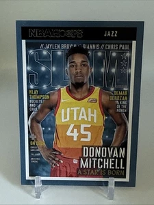 2021-22 NBA Hoops Slam Magazine Donovan Mitchell Insert #215 Utah Jazz - Picture 1 of 6