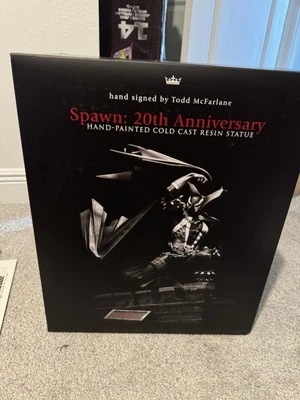 McFarlane SPAWN: 20º Aniversário Estátua de Resina #369 De #600 - Imagem 1 de 4