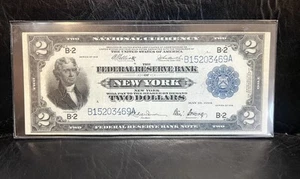 1918 $2 Battleship Note New York - Picture 1 of 2