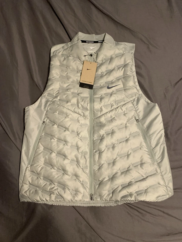 $190 Nike Therma-FIT Jade Vest ADV AeroLoft Men’s M Repel Running FB7542-370 New - Image 1 of 4