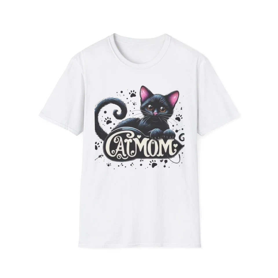 Camiseta Cat Mom Unisex Foto 1 de 1