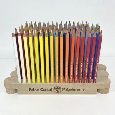 Juego de lápices Faber Castell Polychromos 100 colores con soporte de madera Foto 1 de 4