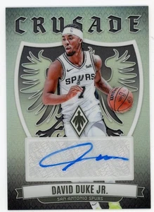 2023-24 Panini Phoenix David Duke Jr. Silver Prizm Auto Autograph Rookie RC - Picture 1 of 1