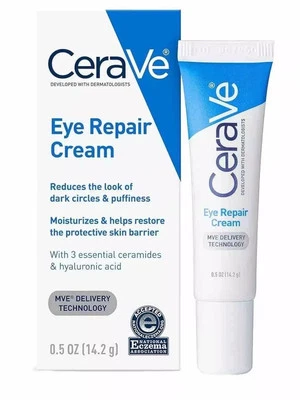 Crema reparadora de ojos CeraVe - 0,5 fl oz Foto 1 de 4