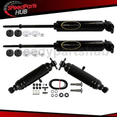 4PCS Monroe Front Rear Shock Absorber For Pontiac Parisienne 4.3L 1981 1985 1986 - Image 1 of 4