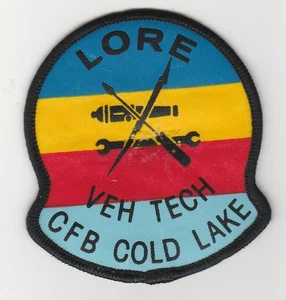 Canada CFB Canadian Forces Base Cold Lake, Alberta RCAF VEHICLE TECH Patch - Bild 1 von 2