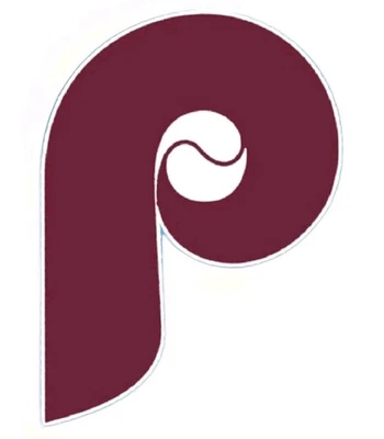 Philadelphia Phillies Sticker MLB Baseball Die Cut Laminated - Image 1 of 3