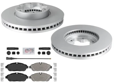 Front Disc Brake Rotors & Pads For Ford Transit 350HD 2020 2021 2022 2023 2025 - Image 1 of 4