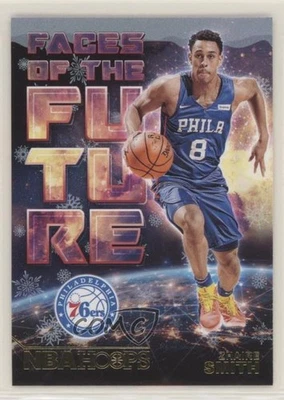 2018-19 Panini NBA Hoops Faces of the Future Winter Zhaire Smith #16 Rookie RC - Image 1 of 2