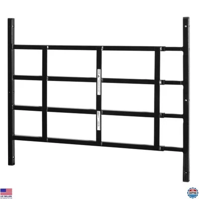 Rejilla de ventana fija de 4 barras de acero al carbono Segal S 4767 para seguridad en el hogar y niños Foto 1 de 4