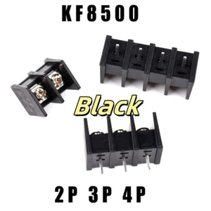 2P 3P 4P PCB Terminal Block Mount Screw Connectors Black 8.5mm Pitch KF8500 - Picture 1 of 8