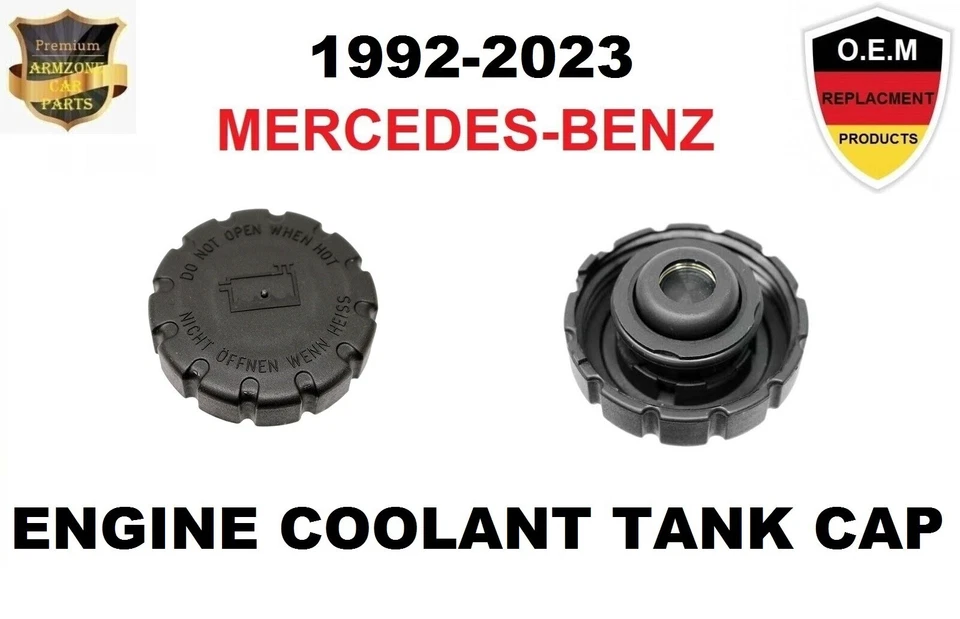 Radiator Coolant Reservoir Expansion Tank Cap for 1992-2023 Mercedes-Benz - Image 1 of 4