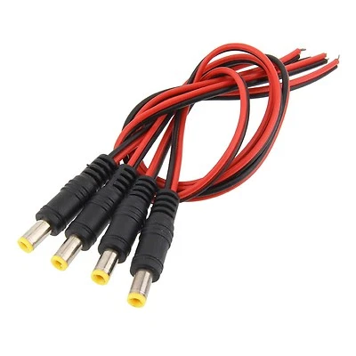 5pcs DC Plug Lipo Battery Connector Cable for FPV C-DVR Digital Video Recoder RC - Image 1 of 3