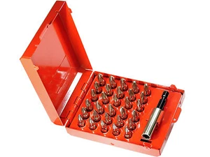 30-tlg Schraubendreher Bits Kreuz Phillips Pozidriv 10 x PZ1 PZ2 PZ3 KS-TOOLS - Bild 1 von 2