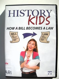 History Kids HOW A BILL BECOMES A LAW Civics Education DVD 2020 US Government - Picture 1 of 3
