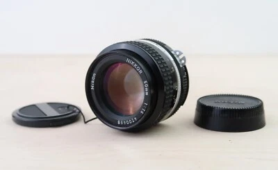 Nikon Nikkor 50mm f1.4 Ai fast standard lens - See description - Image 1 of 4