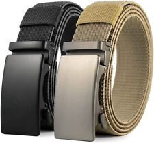 DOOPAI Belt Men, elastic golf belts for men, Nylon Ratchet Belt Mens Belts Casua