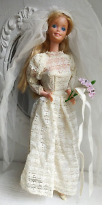 Vintage Mattel Barbie _ original #9907 BEAUTIFUL BRIDE Barbie Superstar _ 1976