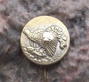 Vintage Giant Grouse Capercaille Czech Hunting Association Hunt Bird Pin Badge - Picture 1 of 12