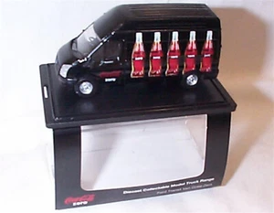 Oxford 76FT015CC 1/76 OO Scale Coke Zero Ford Transit van Black Coke Bottles New - Picture 1 of 1