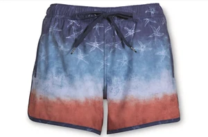 Salt Life AMERILOVE Anti Rash SLX-QD Ultra Light Dry XL Board Shorts Aqua Trunks - Picture 1 of 8