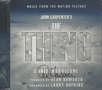 Ennio Morricone - The Thing (1982) Score CD / signed Co-Composer Alan Howarth - Bild 1 von 2