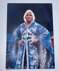 Ric Flair Andre the Giant Jumbo card Wrestling Magazine Rare Bromide Sheet 1983 - Picture 1 of 11