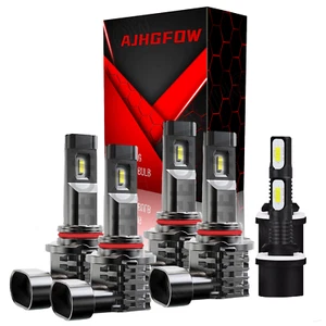 Combo LED Headlight High/Low Fog Lights Kit Bulbs For Ford Thunderbird 1990-1993 - Picture 1 of 12