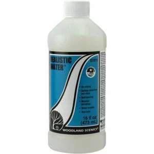 NEW Woodland N/HO Train Scenery Realistic Water 16 oz C1211 - Picture 1 of 1